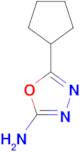 5-cyclopentyl-1,3,4-oxadiazol-2-amine