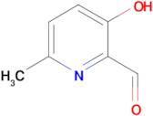 3-hydroxy-6-methyl-2-pyridinecarbaldehyde