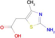 (2-amino-4-methyl-1,3-thiazol-5-yl)acetic acid