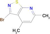 3-bromo-4,6-dimethylisothiazolo[5,4-b]pyridine
