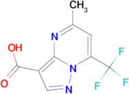 5-methyl-7-(trifluoromethyl)pyrazolo[1,5-a]pyrimidine-3-carboxylic acid