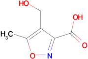 4-(hydroxymethyl)-5-methyl-3-isoxazolecarboxylic acid