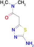 2-(5-amino-1,3,4-thiadiazol-2-yl)-N,N-dimethylacetamide