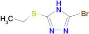 5-bromo-3-(ethylthio)-1H-1,2,4-triazole