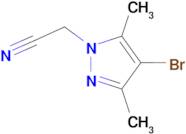 (4-bromo-3,5-dimethyl-1H-pyrazol-1-yl)acetonitrile
