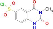 3-methyl-2,4-dioxo-1,2,3,4-tetrahydro-6-quinazolinesulfonyl chloride