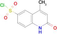 2-hydroxy-4-methyl-6-quinolinesulfonyl chloride