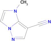 1-methyl-1H-imidazo[1,2-b]pyrazole-7-carbonitrile