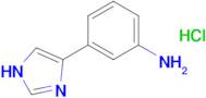 [3-(1H-imidazol-5-yl)phenyl]amine hydrochloride