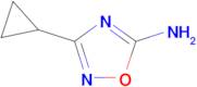 3-cyclopropyl-1,2,4-oxadiazol-5-amine