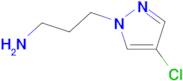 [3-(4-Chloro-1H-pyrazol-1-yl)propyl]amine