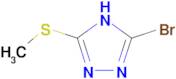 5-bromo-3-(methylthio)-1H-1,2,4-triazole