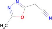 (5-methyl-1,3,4-oxadiazol-2-yl)acetonitrile