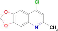 8-chloro-6-methyl[1,3]dioxolo[4,5-g]quinoline