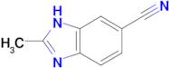 2-methyl-1H-benzimidazole-5-carbonitrile