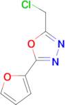 2-(chloromethyl)-5-(2-furyl)-1,3,4-oxadiazole