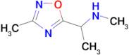N-methyl-1-(3-methyl-1,2,4-oxadiazol-5-yl)ethanamine