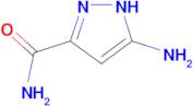 5-amino-1H-pyrazole-3-carboxamide