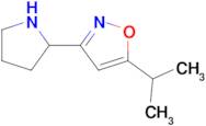 5-isopropyl-3-(2-pyrrolidinyl)isoxazole