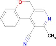 2-methyl-5H-chromeno[3,4-c]pyridine-1-carbonitrile