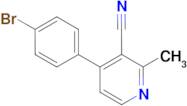 4-(4-bromophenyl)-2-methylnicotinonitrile