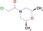 (2R,6S)-4-(chloroacetyl)-2,6-dimethylmorpholine