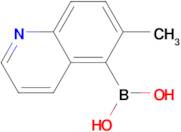 (6-methyl-5-quinolinyl)boronic acid