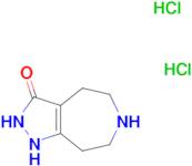 1,4,5,6,7,8-hexahydropyrazolo[3,4-d]azepin-3-ol dihydrochloride