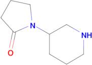 1-(3-piperidinyl)-2-pyrrolidinone