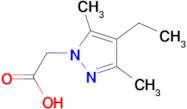 (4-ethyl-3,5-dimethyl-1H-pyrazol-1-yl)acetic acid