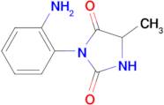 3-(2-aminophenyl)-5-methyl-2,4-imidazolidinedione