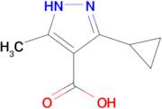 5-cyclopropyl-3-methyl-1H-pyrazole-4-carboxylic acid