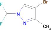 4-bromo-1-(difluoromethyl)-3-methyl-1H-pyrazole