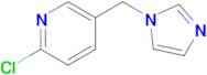 2-Chloro-5-(1H-imidazol-1-ylmethyl)pyridine