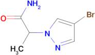 2-(4-bromo-1H-pyrazol-1-yl)propanamide