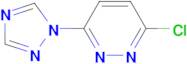 3-chloro-6-(1H-1,2,4-triazol-1-yl)pyridazine