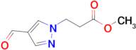 methyl 3-(4-formyl-1H-pyrazol-1-yl)propanoate