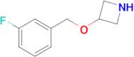 3-[(3-fluorobenzyl)oxy]azetidine