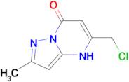 5-(chloromethyl)-2-methylpyrazolo[1,5-a]pyrimidin-7(4H)-one