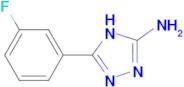 5-(3-fluorophenyl)-4H-1,2,4-triazol-3-amine