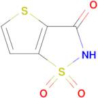 Thieno[2,3-d]isothiazol-3(2H)-one 1,1-dioxide