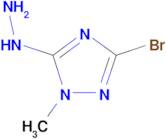 3-bromo-5-hydrazino-1-methyl-1H-1,2,4-triazole