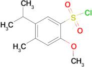 5-isopropyl-2-methoxy-4-methylbenzenesulfonyl chloride