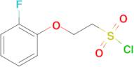 2-(2-fluorophenoxy)ethanesulfonyl chloride