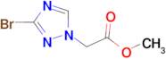 Methyl (3-bromo-1H-1,2,4-triazol-1-yl)acetate