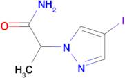 2-(4-iodo-1H-pyrazol-1-yl)propanamide