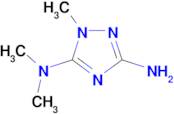 N~5~,N~5~,1-trimethyl-1H-1,2,4-triazole-3,5-diamine