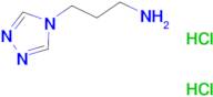 [3-(4H-1,2,4-triazol-4-yl)propyl]amine dihydrochloride