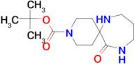 tert-butyl 12-oxo-3,7,11-triazaspiro[5.6]dodecane-3-carboxylate