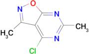 4-chloro-3,6-dimethylisoxazolo[5,4-d]pyrimidine